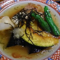 日本料理 丸しま - 皿物はお野菜