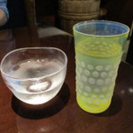 スイドウカフェ - お水のグラス