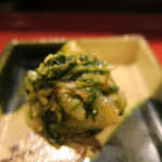 たまゆら - 27年11月　尾道穴子と岩海苔なめろう