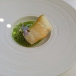 ナクレ - メロ マッシュルーム クレソンとバターのソース
      