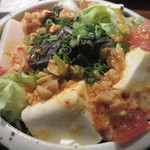 焼肉×食べ放題 豪徳寺 ひゃくてん - 豆腐サラダ