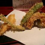 蕎麦切り屋 - 天ぷら。