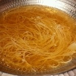 味とく家 - にゅうめん投入！