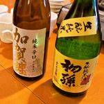 蕎麦 清澄 - 日本酒も頂きました