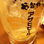 寿司居酒屋 や台ずし - ガリ酎。甘酢平生姜入りの酎ハイ。寿司屋っぽい面白ドリンク。旨し。