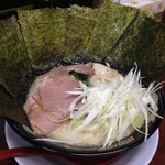 ラーメン神山 - H.27.6.29.夜 神山スペシャル塩らーめん 880円+TP白髪ネギ 150円