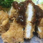 桃乳舎 - 美味しいトンカツでした(^^)