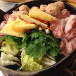 鍋家 - 鶏つくね鍋