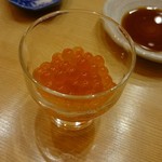 すし家 一柳 - いくらは飲み物です