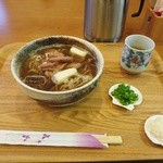 やすみ亭 - 鴨蕎麦十割（¥1150）　2015-11-28