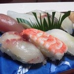 味どころ　ふくえ - 並にぎりのアップ