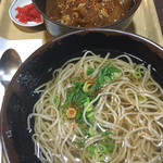 立ち食い飲みそば屋　雅隆製麺 - カレー蕎麦で590円。コスパなかなかです