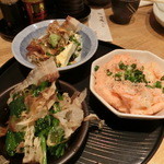 蕎彩 和み月 - 2015'11/27 「選べるおばんざい３品」６５０円