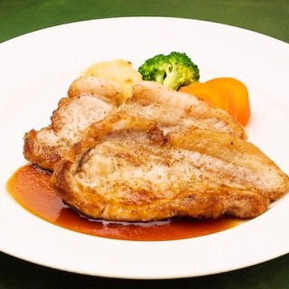 ★Using black pork from Kagoshima★ [Pork sauté ginger sauce set]