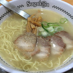 スガキヤ - 肉入りラーメン 380円