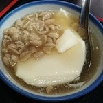古早味豆花 - ピーナッツ豆花