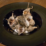 なかむら屋 - 和歌山産小ホラ貝ワイン蒸し￥５００