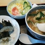 大澤屋 - うどん定食  きつねうどん