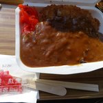 パークス砧 - カツカレー680円　2015年11月