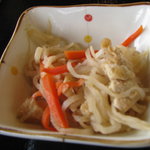 琴平製麺所 - 切干大根の煮物　100円