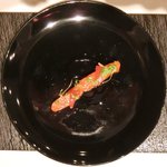 ジョンティ アッシュ - ランチコース 5110円 の岩手県八幡平サーモンのスモーク仕立て