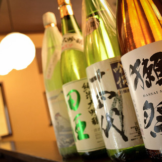 地産のワイン・日本酒をはじめ料理に合う豊富なドリンク