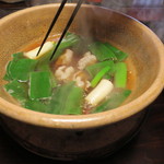 比良山荘 - お鍋