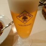 AB'S食堂 - 生ビール（キリンハートランド）