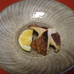 美山荘 - 松茸（山口産）、かぼす