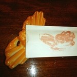 かに道楽 - 箸置きも かにぃ～❤
      v(´・∀・｀*)v