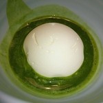 かに道楽 - アイスクリ～ム抹茶がけ❤
      ♪o((〃∇〃o))((o〃∇〃))o♪