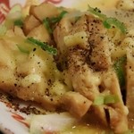 らーめん・仁 - 鶏の黒こしょうチーズ焼き