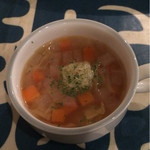 Rangee du Cerisier - セットのスープ