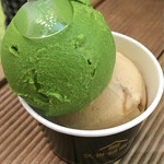 久世福商店 - 八女抹茶&きなこ黒糖餅入り