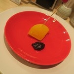 あま屋 - 蒸し柿　ふろふき味噌