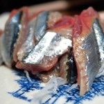 銚子屋 - さんまさしみ￥500
            ギンギラギンにさりげない秋刀魚刺身