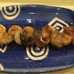 うなぎの幼魚の蒲焼きのくりから串