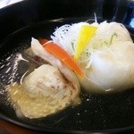 宇豆基野 - (11/28)鯛酒蒸し、大根万頭