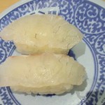 無添くら寿司 - 鯛 <税込>108円(2015.11.27)