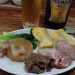 なにや - プレモルとアテ、全部で600円：2015年11月