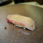 寿しの吉乃 - 2015.11 天然のしまあじ