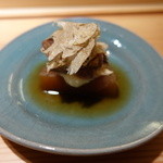 寿しの吉乃 - 2015.11 鰤大根、トリュフ