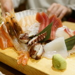 赤羽 トロ函 - 2015.11 刺身七点トロ函スペシャル（1,402円）