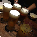 原始焼き酒場 ルンゴカーニバル 極 - 乾杯！( ^ ^ )/□