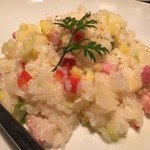 カギロイ - 自家製ベーコンと地野菜のリゾット　2015.11再訪