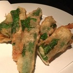 カギロイ - 万願寺チーズｉｎフリット　2015.11再訪