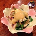 和彩弥 嶋川 - H.27.11.28.夜 いかとわけぎのぬた和え