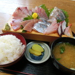 五右衛門 - 刺身定食1400円