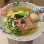 麺処 きなり - 汐そば＆味玉