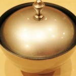 三谷 - お椀→気仙沼産松茸のお吸い物